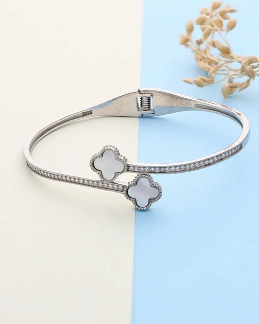 Moonlit MOP Kada in 92.5 Silver