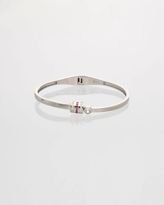 Dual Charm Kada  in 92.5 Silver