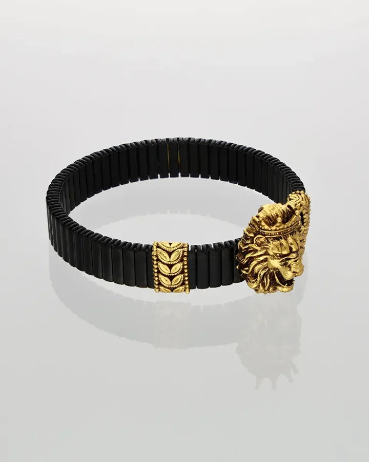 Lion Bracelet in 92.5 Silver