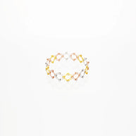 Trinity Sparkle Cocktail Ring