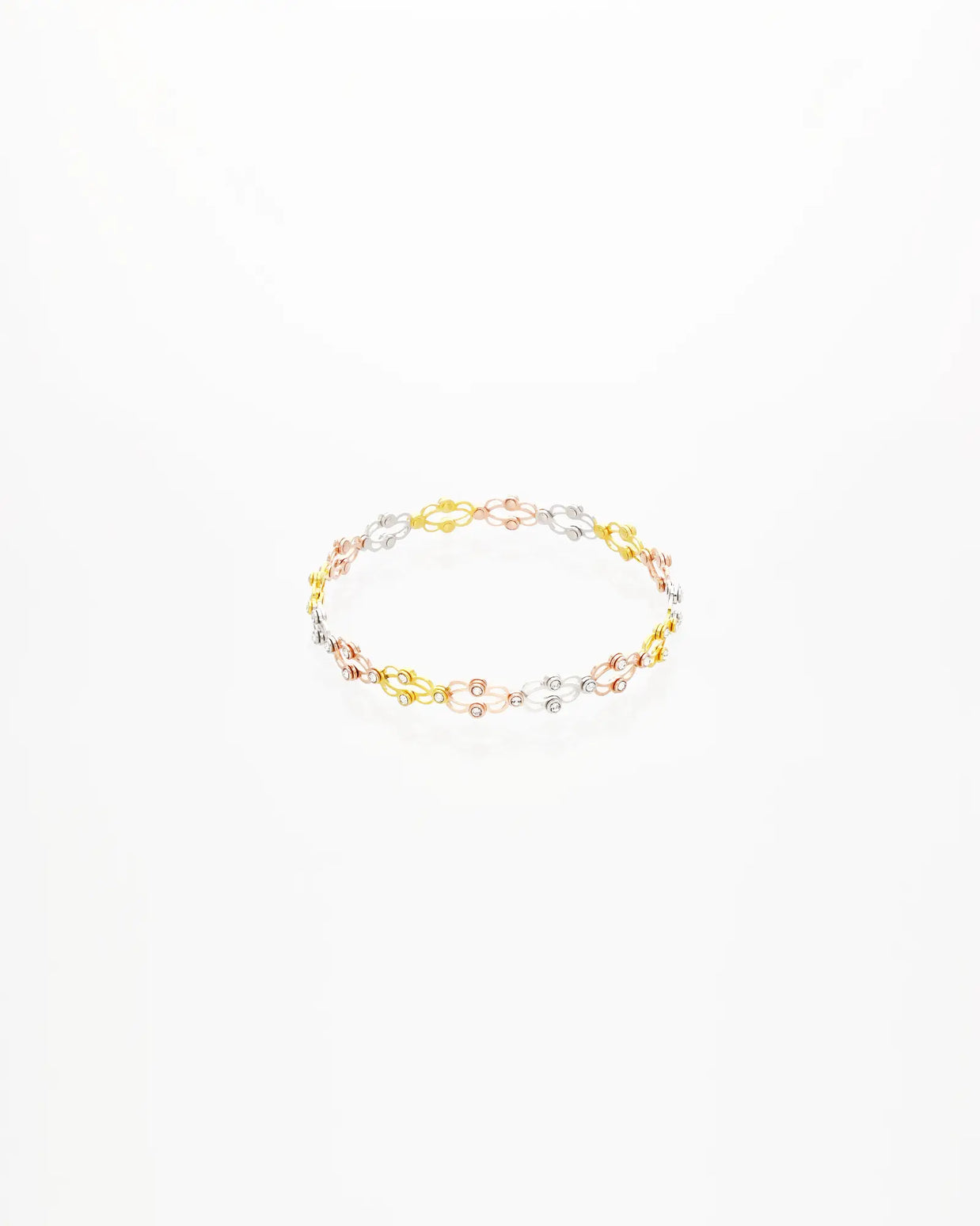 Trinity Sparkle Cocktail Ring
