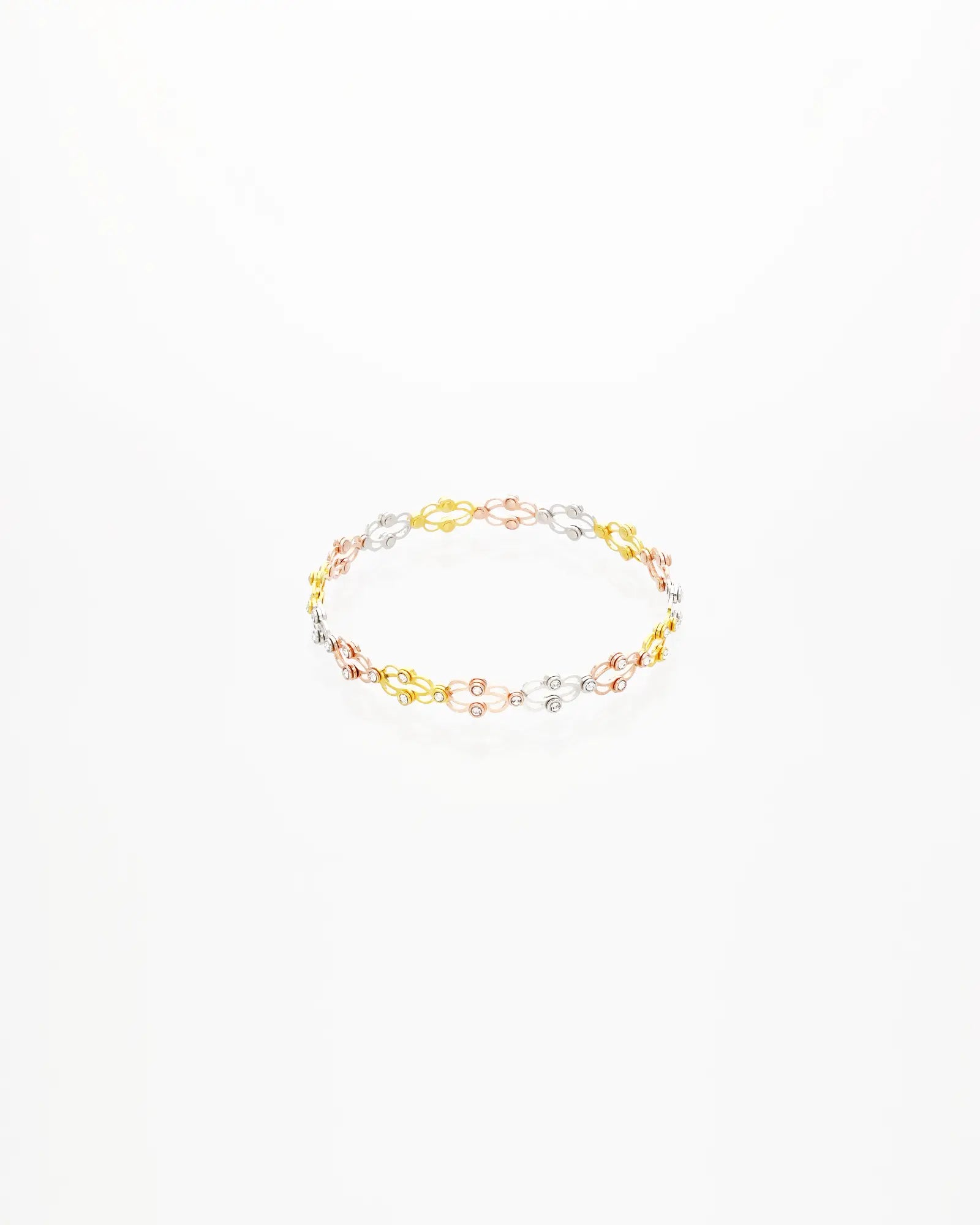 Trinity Sparkle Cocktail Ring