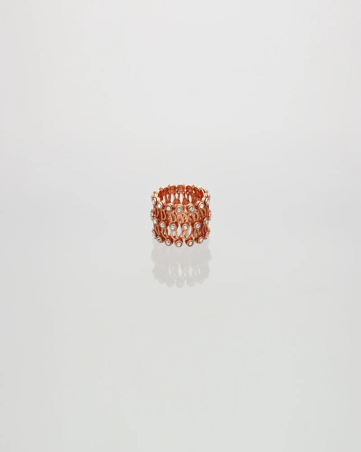 Rosé Glow Cocktail Ring