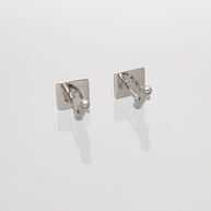 Horseshoe Luxe Silver Cufflinks