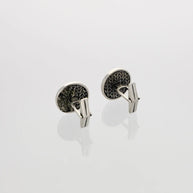 Anchor Luxe Silver Cufflinks