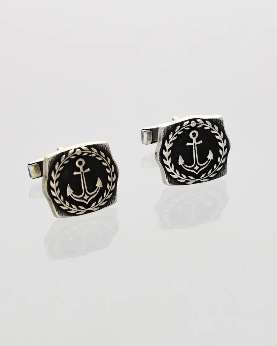 Voyage Cufflinks in 92.5 Silver