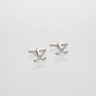 Silver Hockey Stick Cufflinks