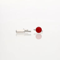Silver Cricket Cufflinks