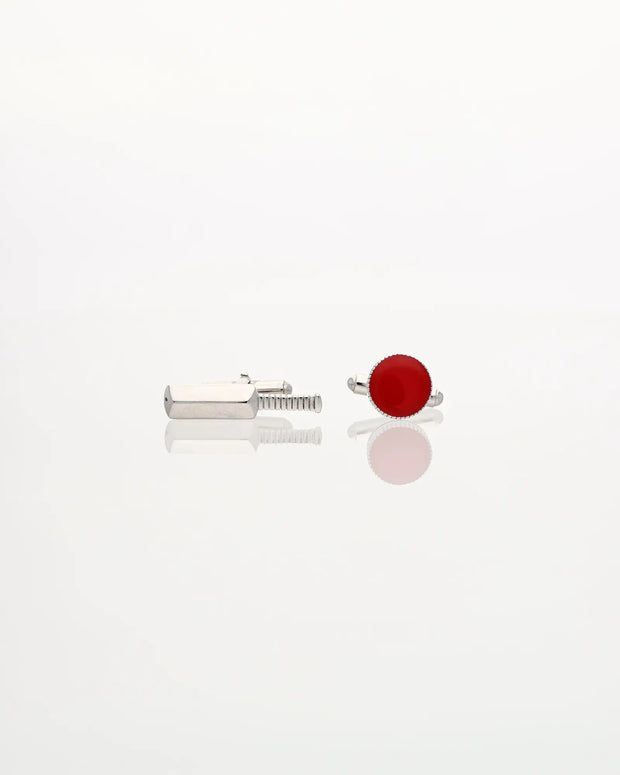 Silver Cricket Cufflinks