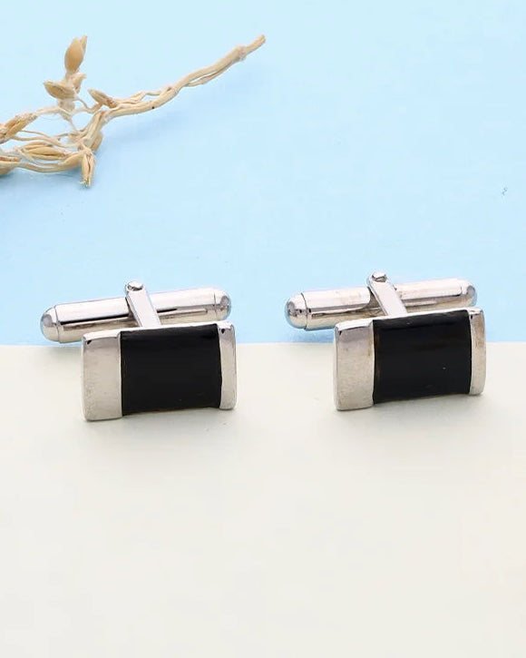 Square Cufflinks in 92.5 Silver
