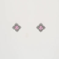 Blush Bloom Pendant Set in 92.5 Silver