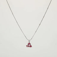 Scarlet Star Pendant Set in 92.5 Silver