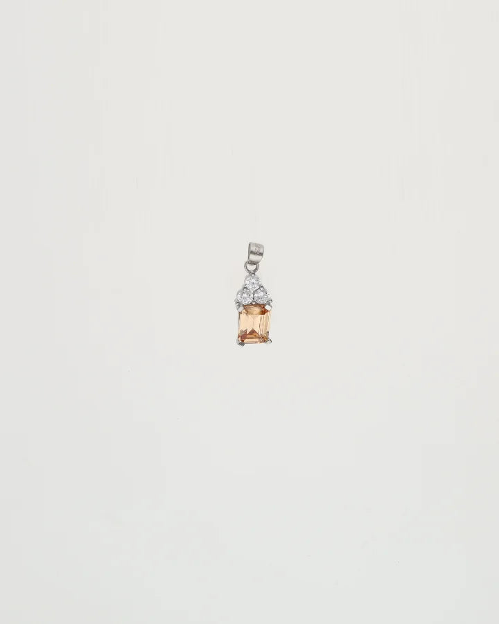 Golden Radiance Pendant Set in 92.5 Silver