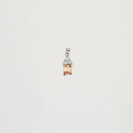 Golden Radiance Pendant Set in 92.5 Silver