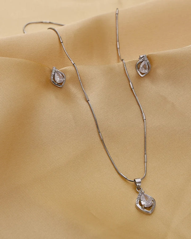 Enchanted Glow Pendant Set  in 92.5 Silver