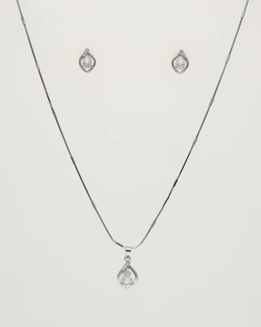 Enchanted Glow Pendant Set  in 92.5 Silver