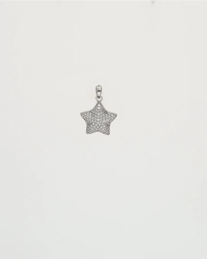 Stellar Shine Pendant Set in 92.5 Silver
