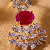 Emerald Radiance Ruby Necklace