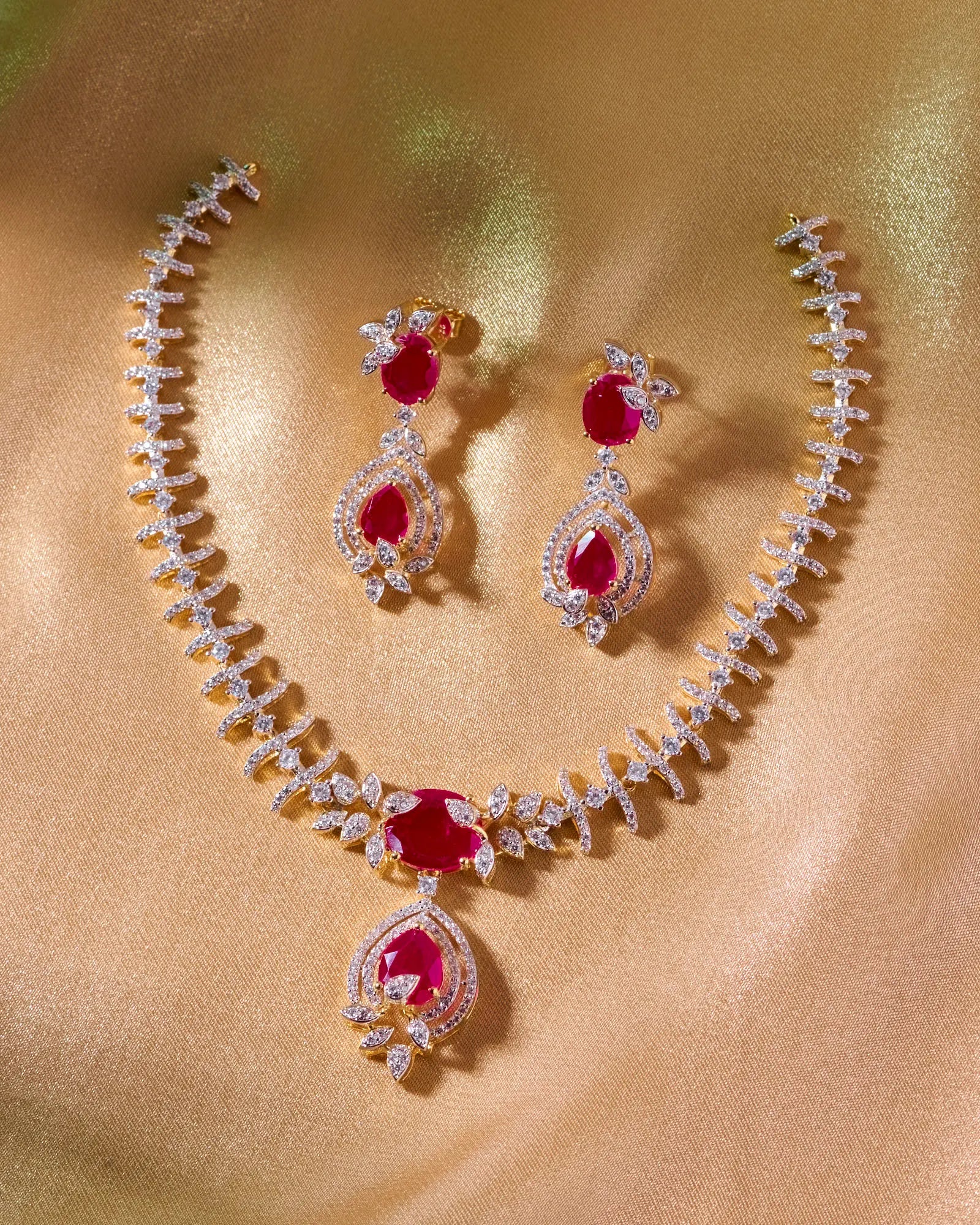 Ruby Radiance Heritage Necklace