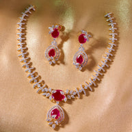 Ruby Radiance Heritage Necklace