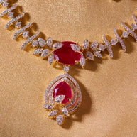 Ruby Radiance Heritage Necklace