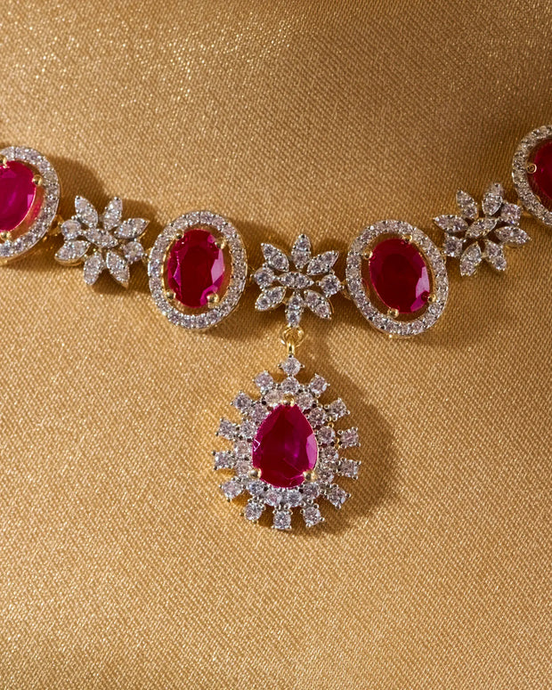 Ruby Radiance Necklace