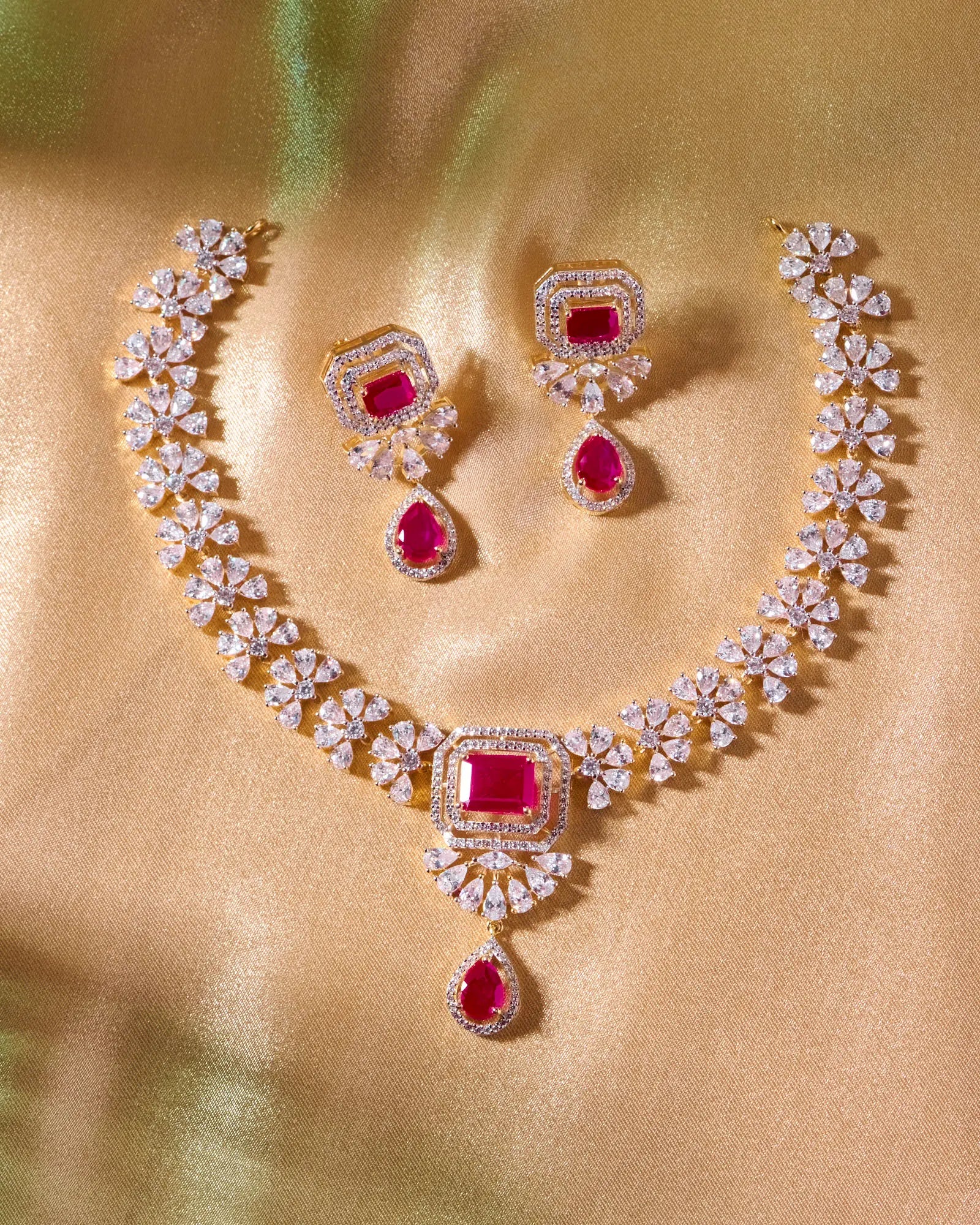 Ruby Serenity Heritage Necklace