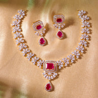 Ruby Serenity Heritage Necklace