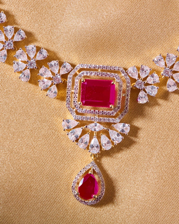 Ruby Serenity Heritage Necklace