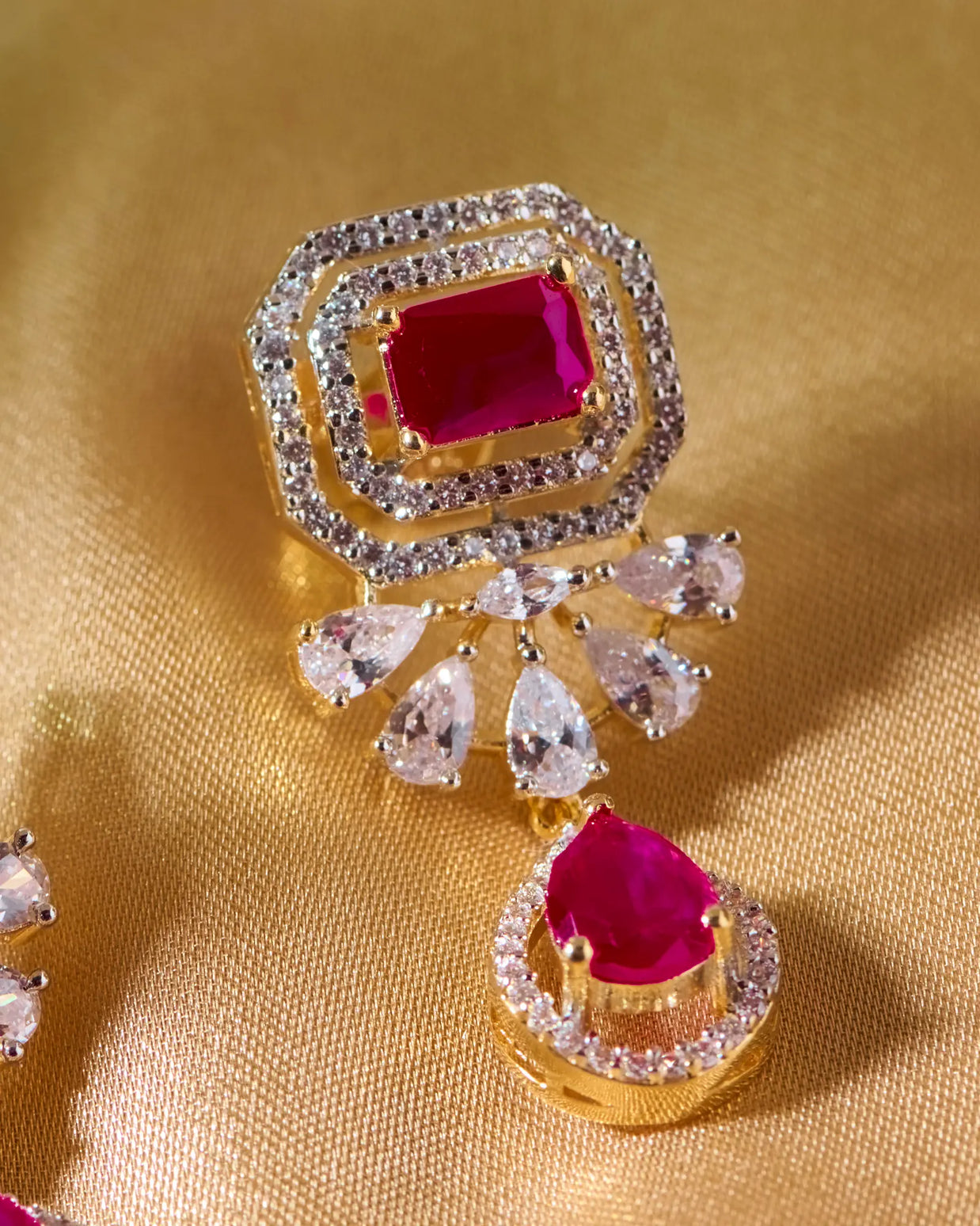Ruby Serenity Heritage Necklace