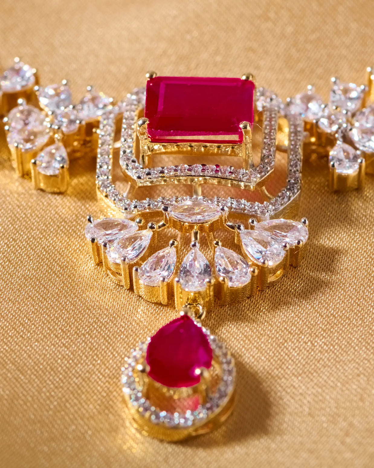 Ruby Serenity Heritage Necklace