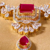 Ruby Serenity Heritage Necklace