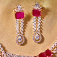 Ruby Shringar Heritage Necklace