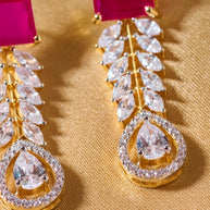Ruby Shringar Heritage Necklace