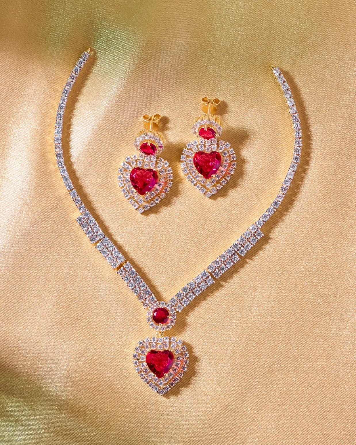 Hridaya Ruby Necklace