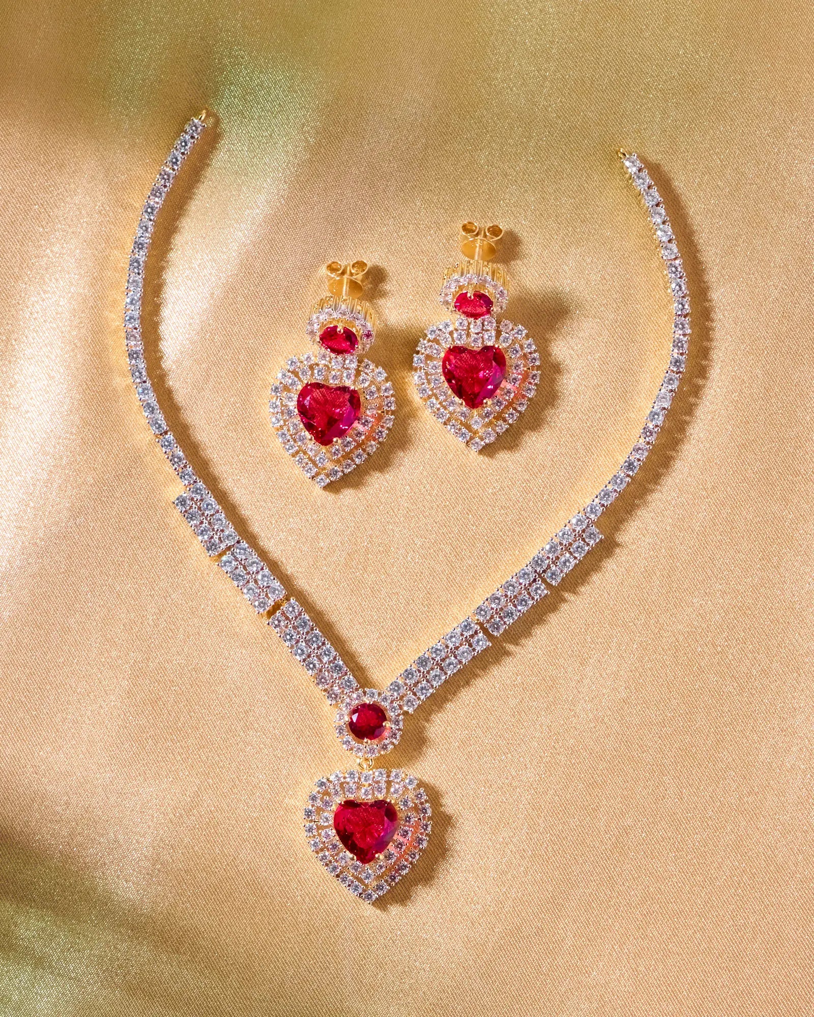 Hridaya Ruby Necklace