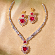 Hridaya Ruby Necklace