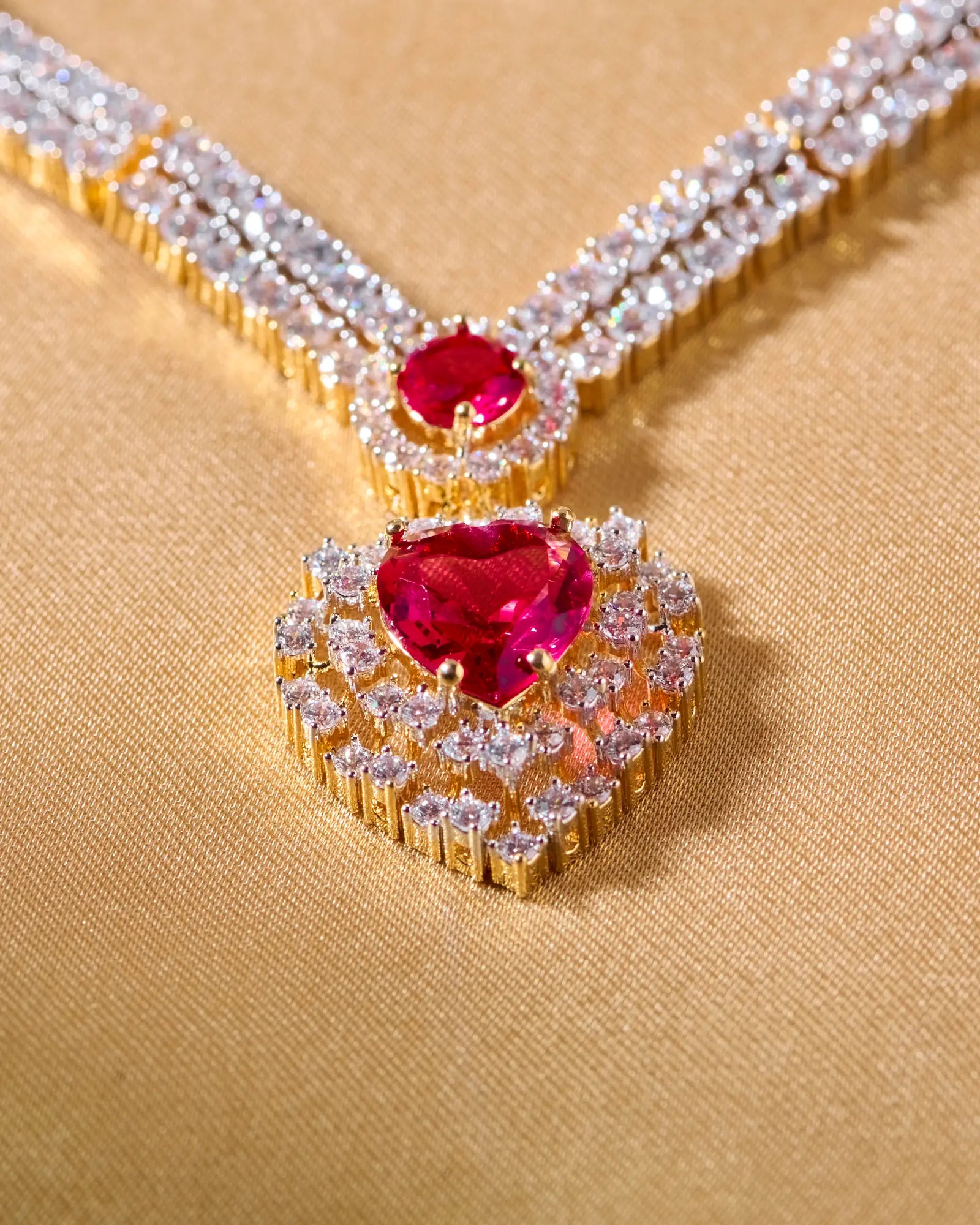 Hridaya Ruby Necklace