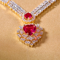 Hridaya Ruby Necklace