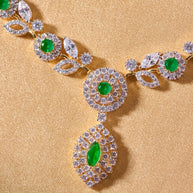 Haripriya Emerald Necklace