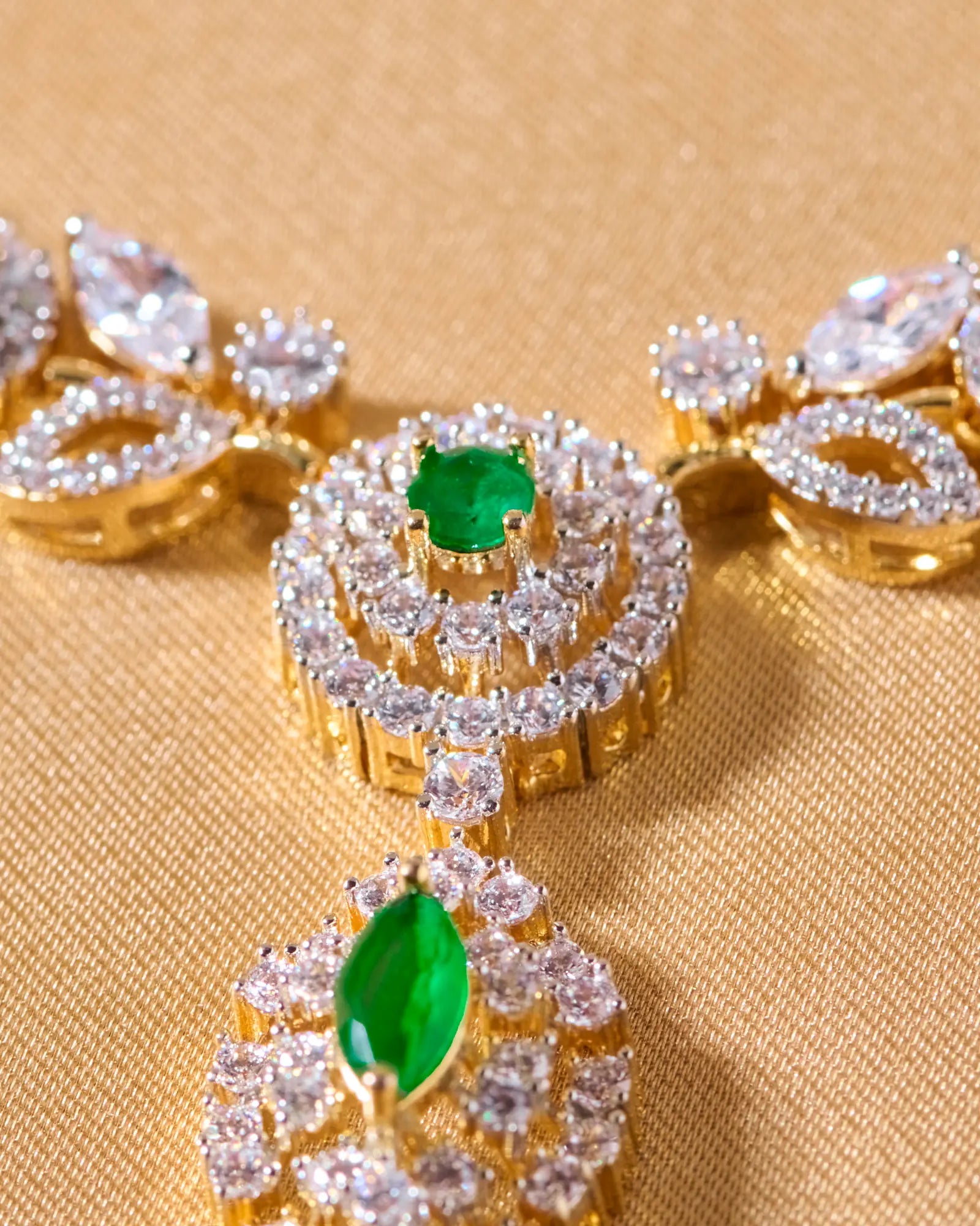 Haripriya Emerald Necklace