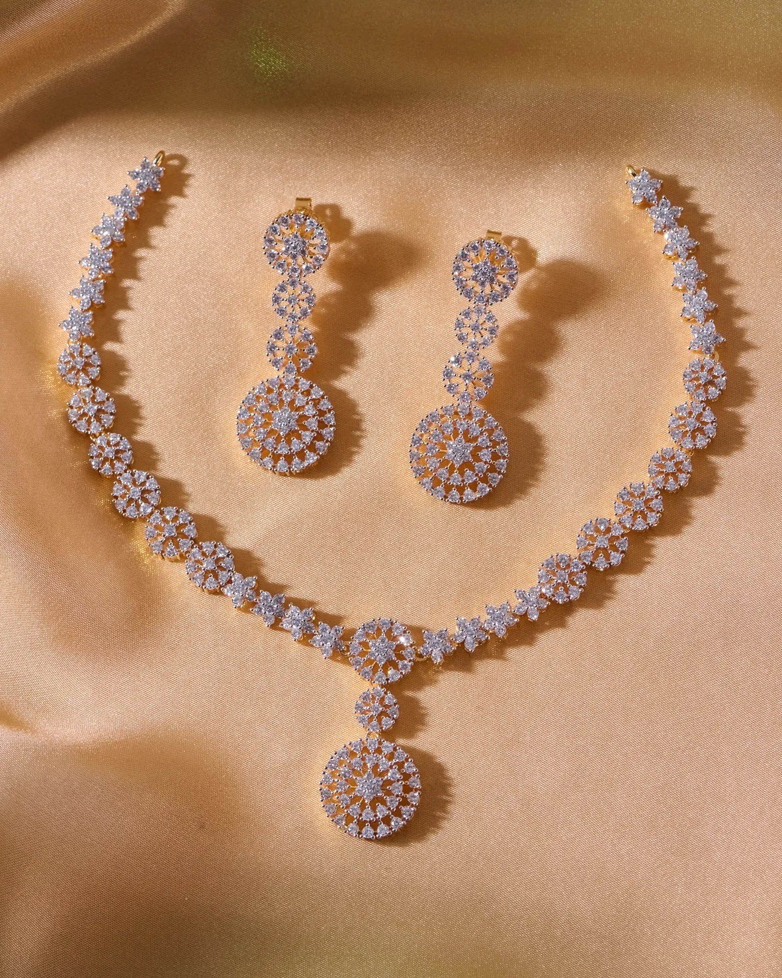 Chandrika White Stone Necklace