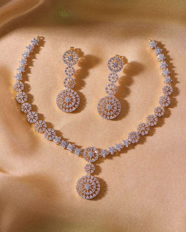 Chandrika White Stone Necklace