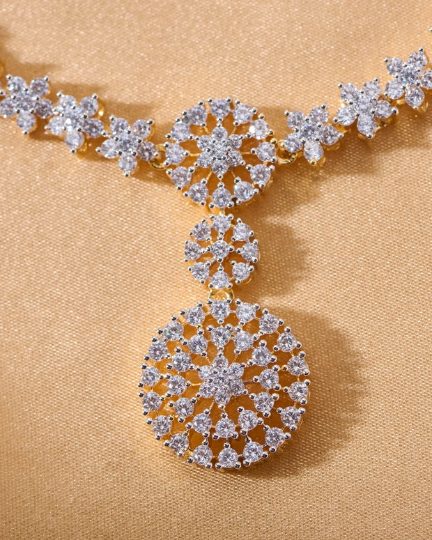 Chandrika White Stone Necklace