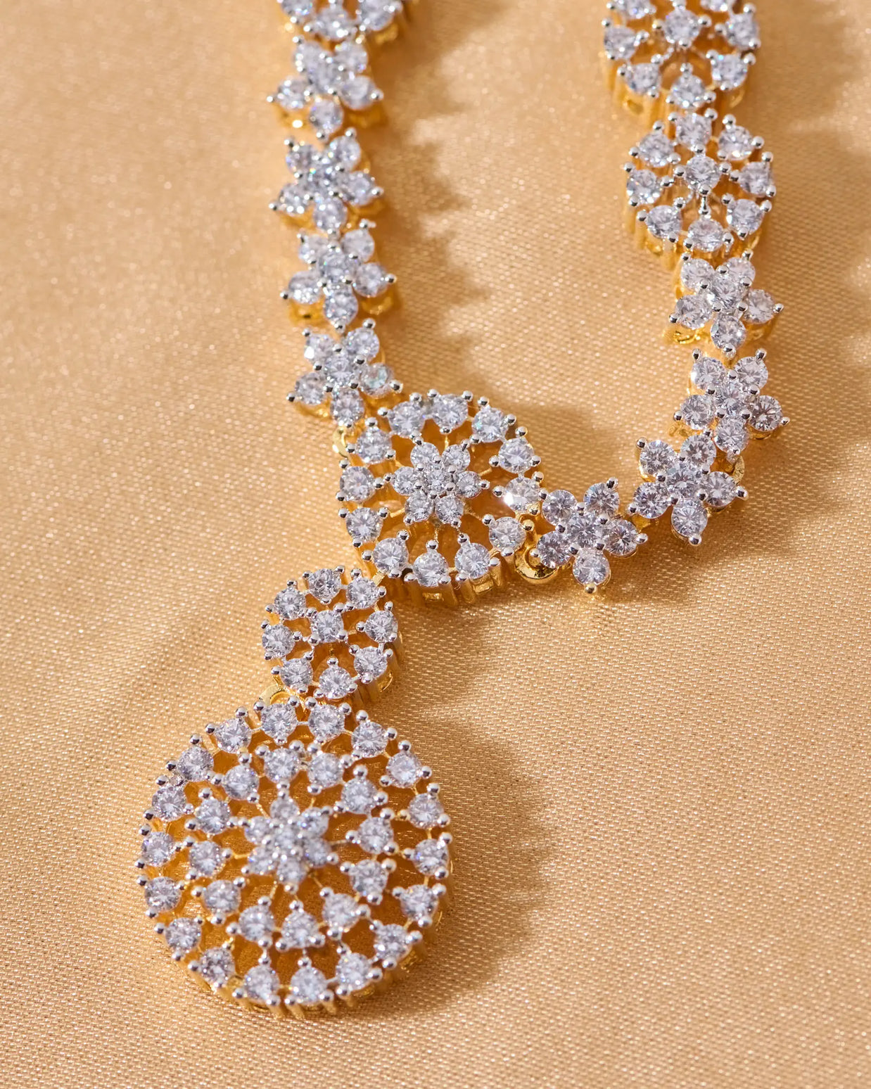 Chandrika White Stone Necklace