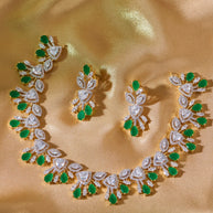 Silsila Emerald Harmony Necklace