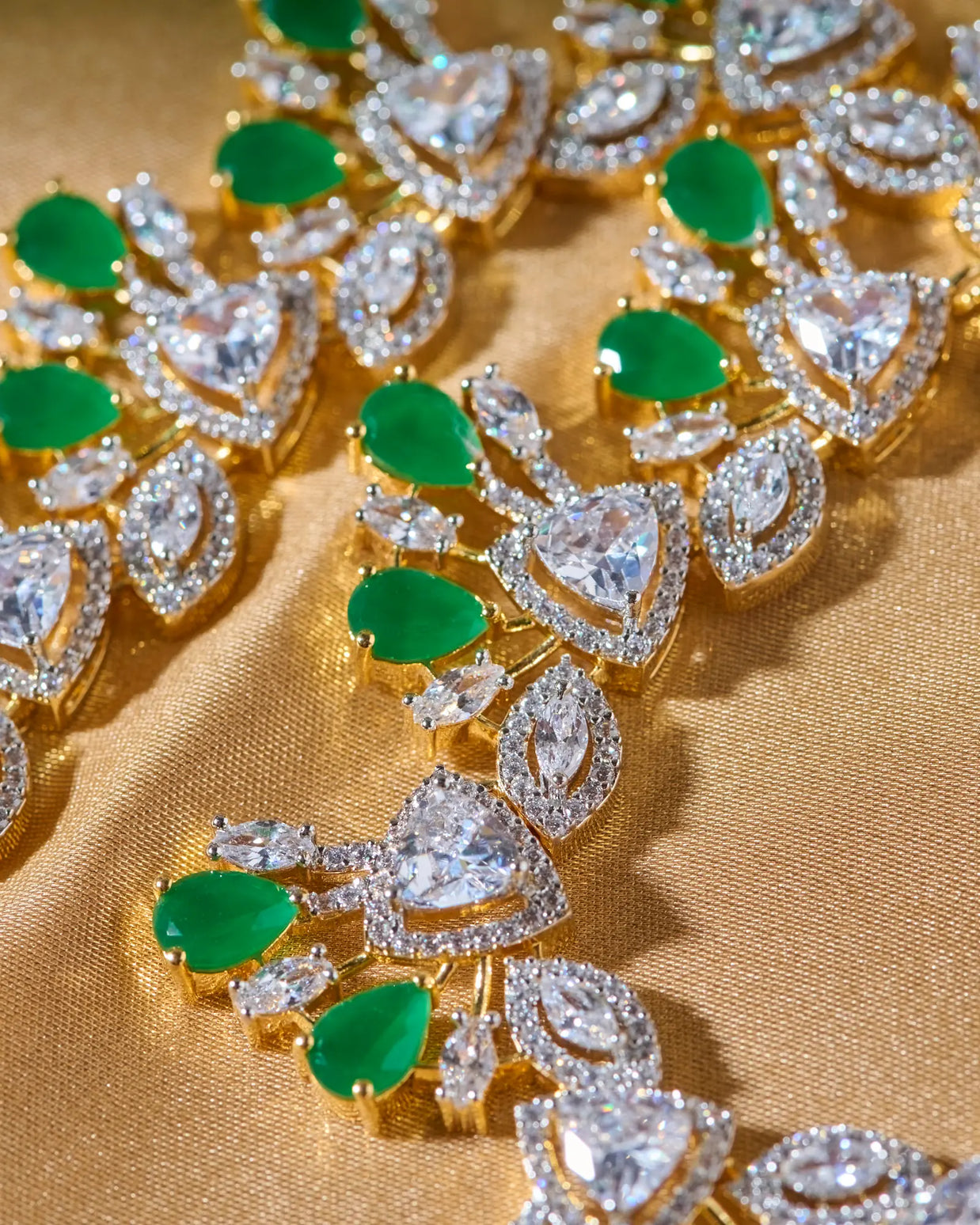 Silsila Emerald Harmony Necklace