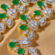 Silsila Emerald Harmony Necklace