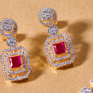 Silsila Ruby Radiance Necklace