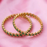 Silsila Shubhra Bangle in 92.5 Silver